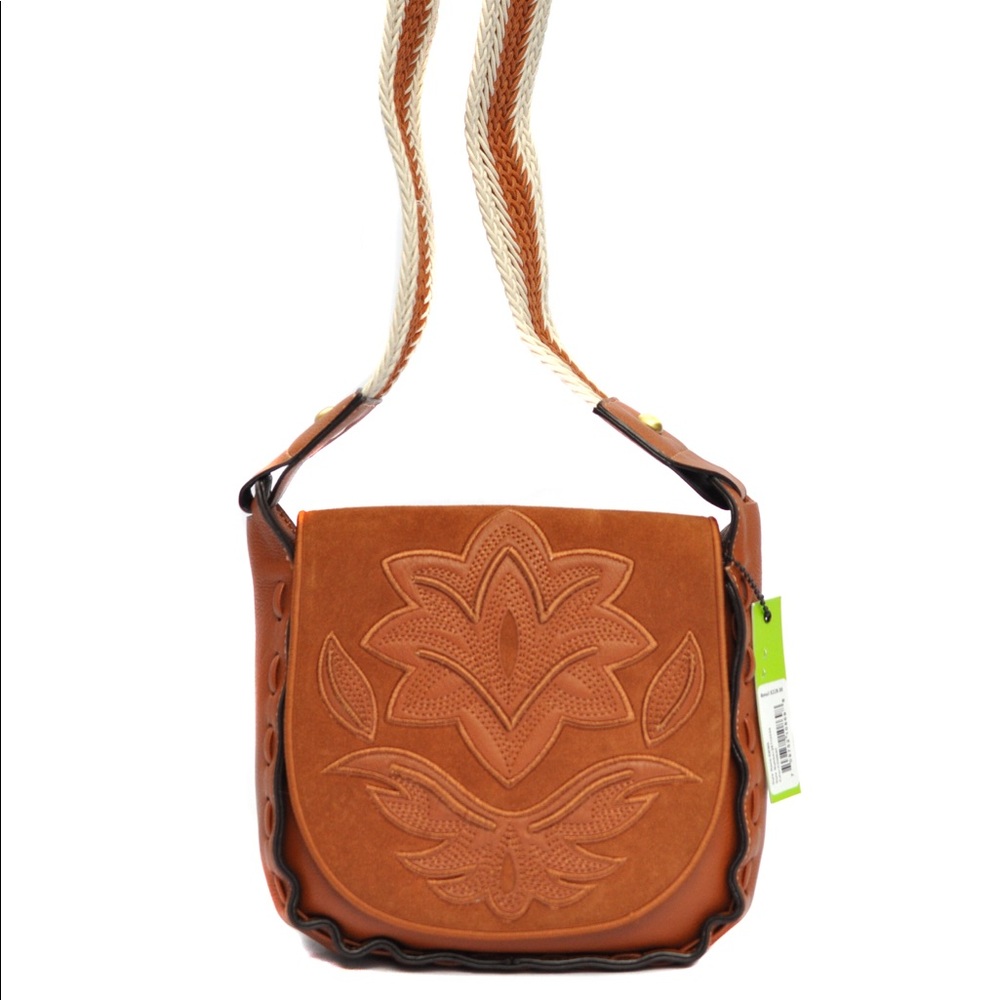 Sam Edelman - Emma Saddle (Cognac) Handbags